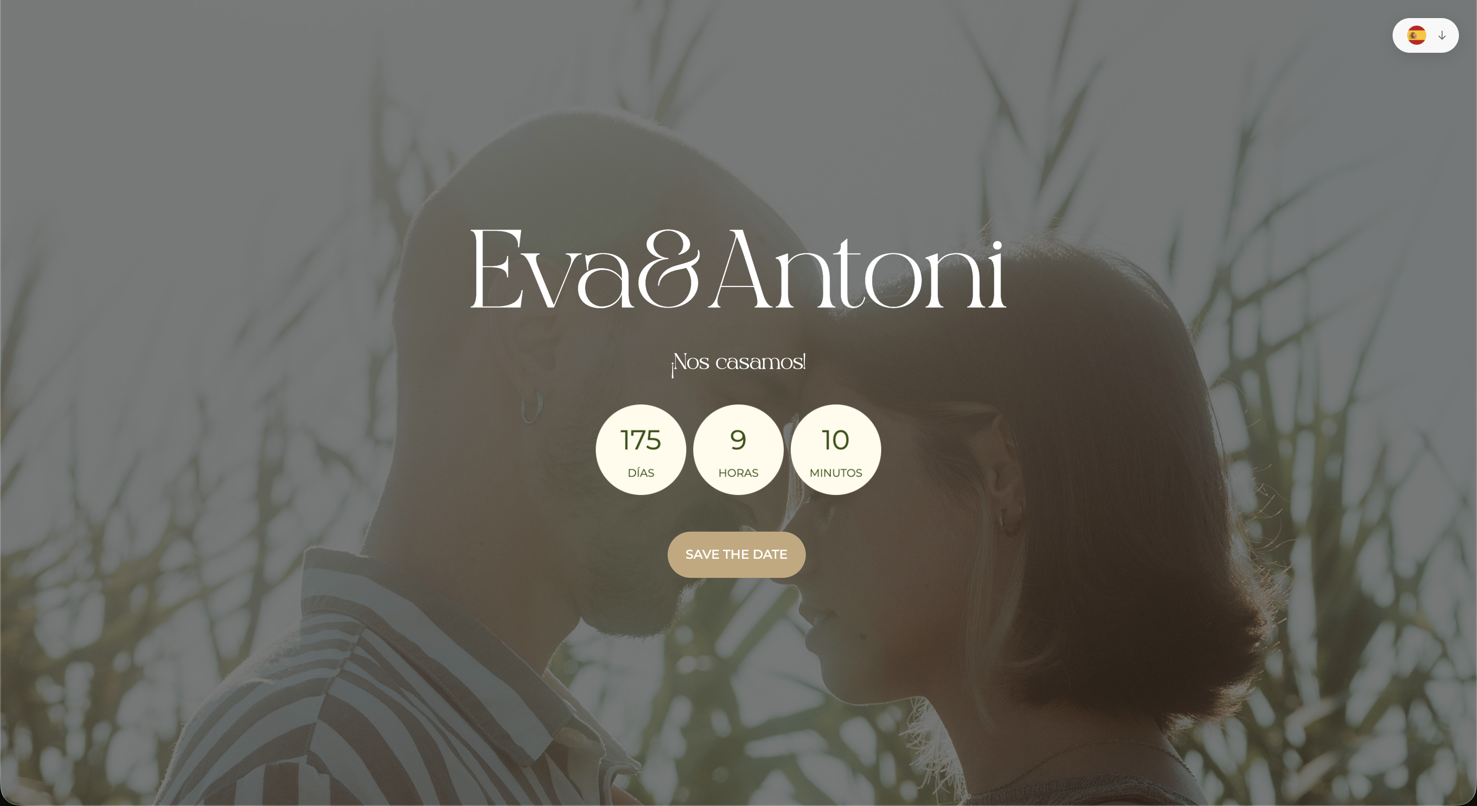 Web de boda Eva y Antoni